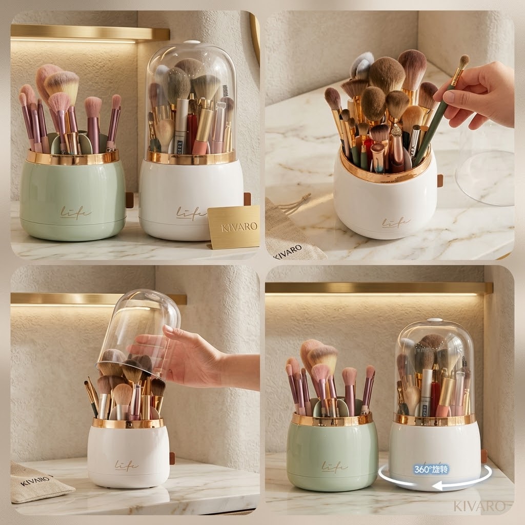 Rotating Brush Holder