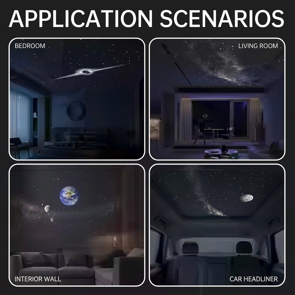 Kivaro 360° Adjustable Galaxy Atmosphere Lamp
