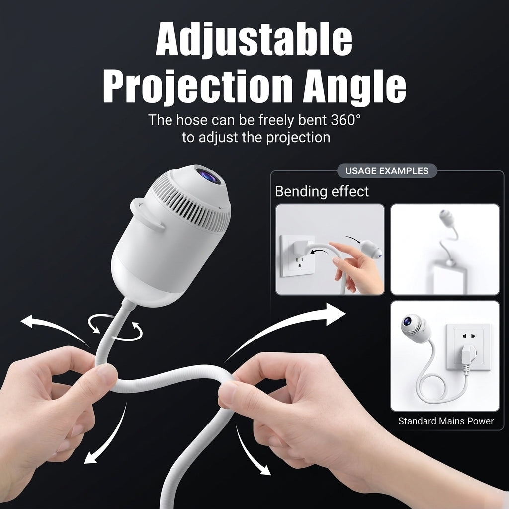 Kivaro 360° Adjustable Galaxy Atmosphere Lamp