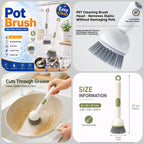 Soap Dispensing Cleaning Brush