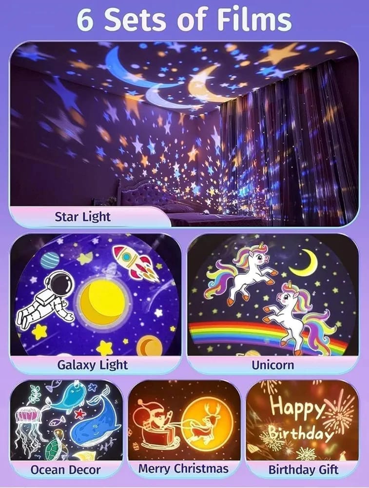 Kivaro Star Galaxy Night Light