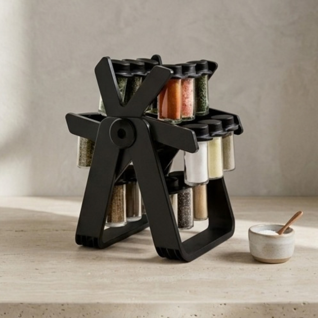 360° Rotating Spice Rack