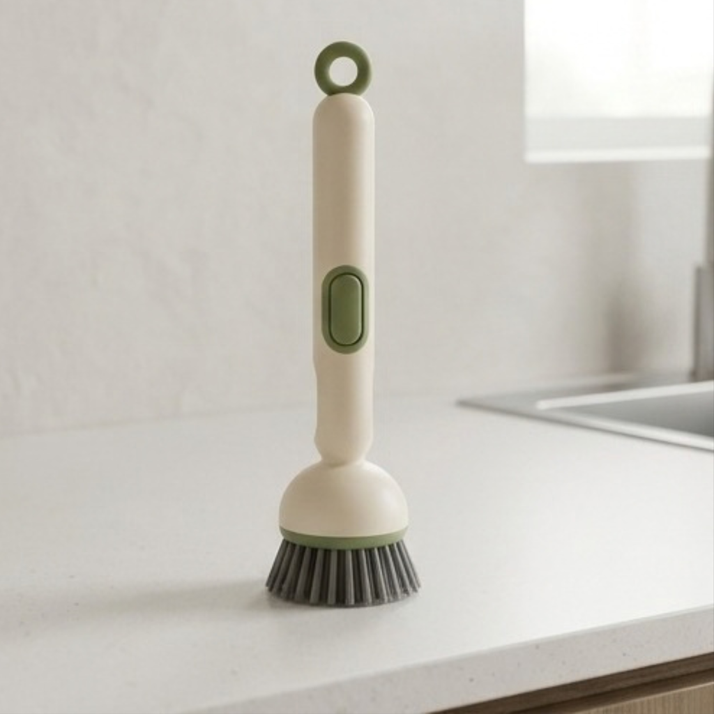 Soap Dispensing Cleaning Brush