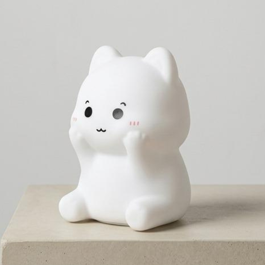 Squishy kitty Lamp