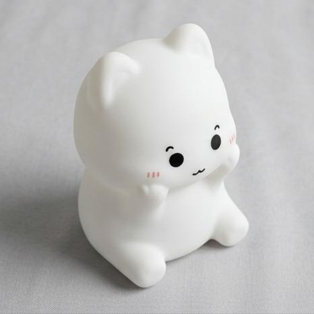 Squishy kitty Lamp