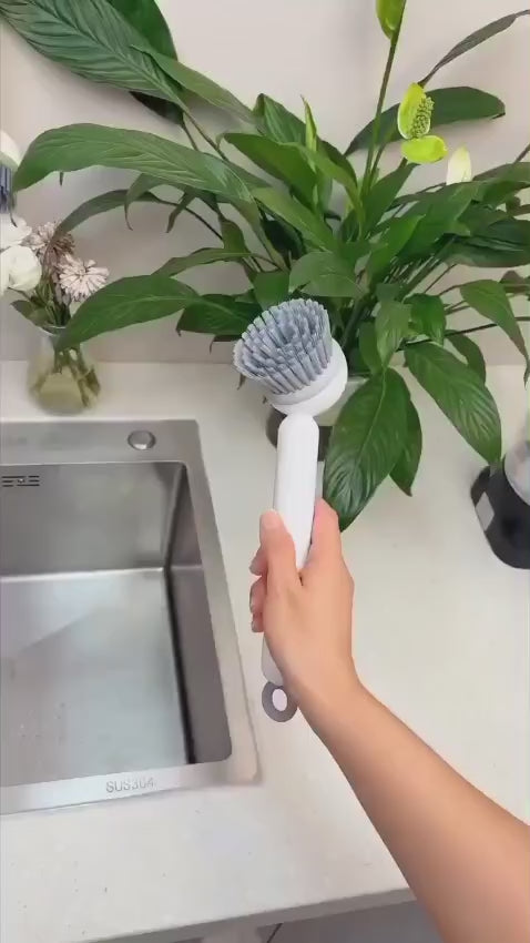 Soap Dispensing Cleaning Brush